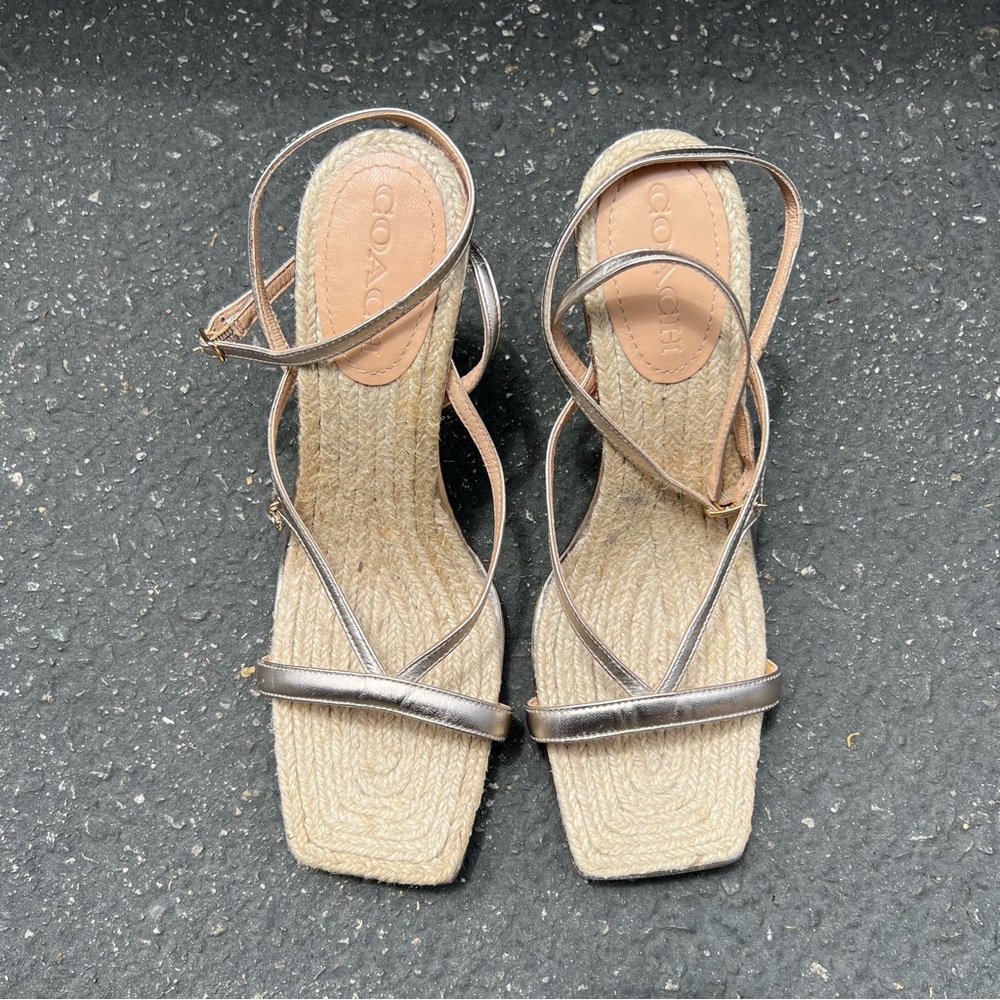 COACH Kala Stapy  Sandal Heel - Picture 6 of 16